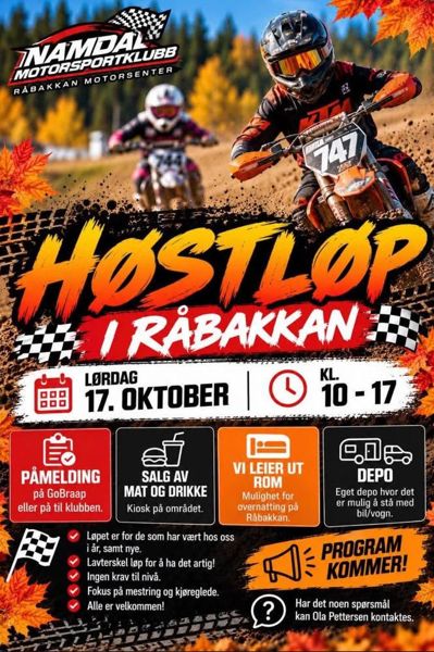 Høstløpet i Råbakkan