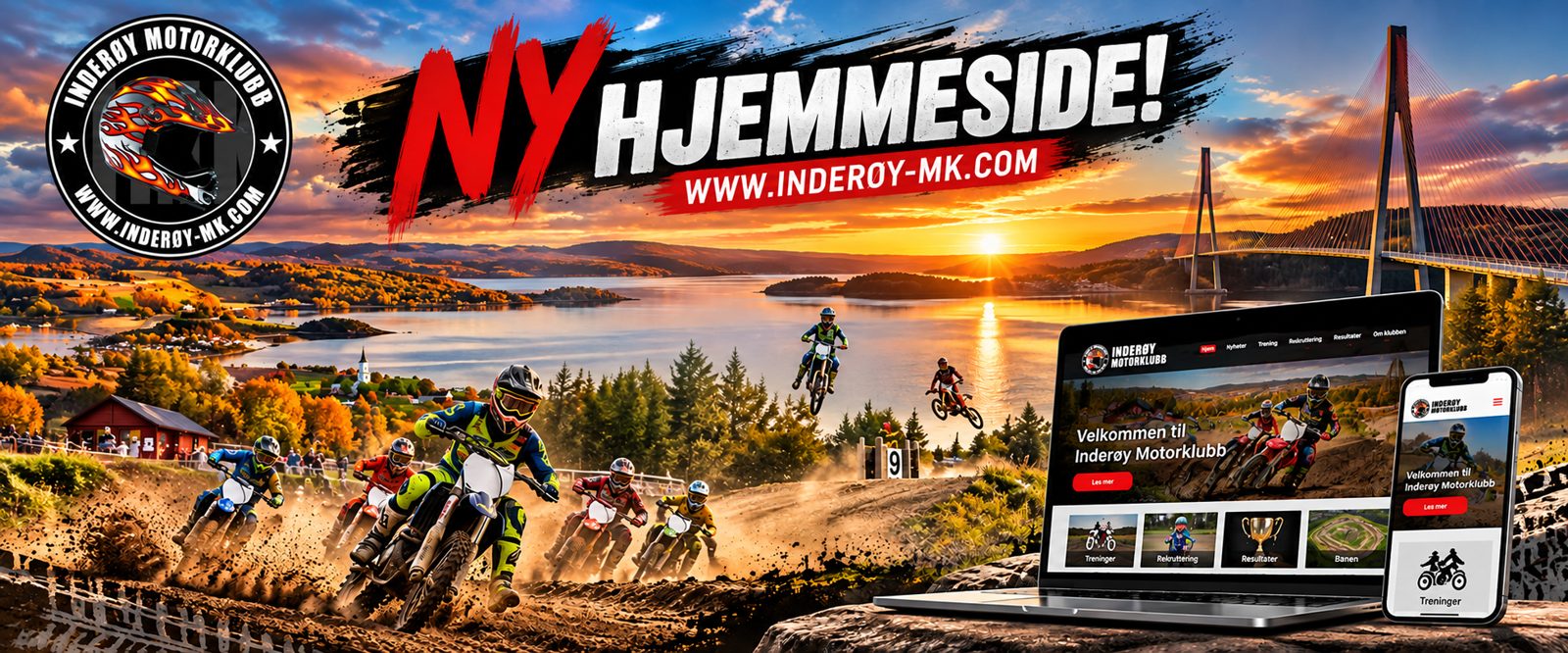 Ny hjemmeside - Inderøy Motorklubb